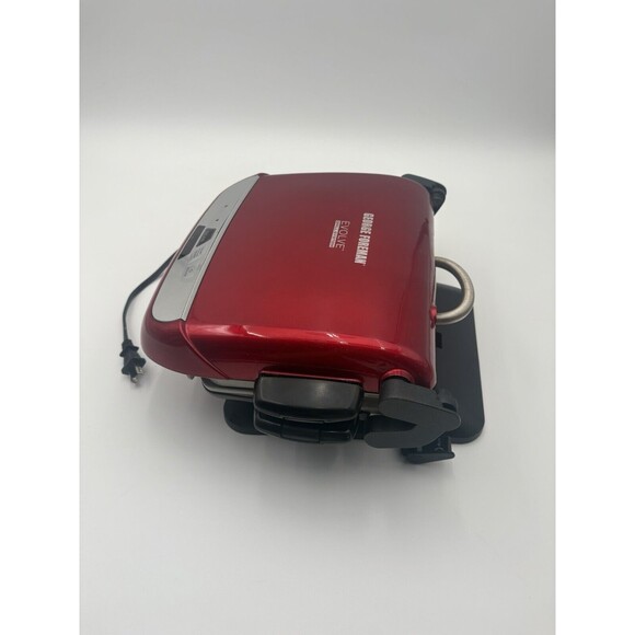 (691) George Foreman EVOLVE Grill System GRP4800R Ceramic Plates Included Tested - Picture 6 of 8